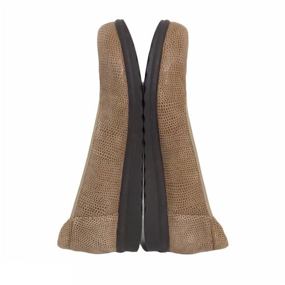 Vaneli Sport Printed Leather Low Wedge Donia Flats Size 9.5 - Picture 5 of 10